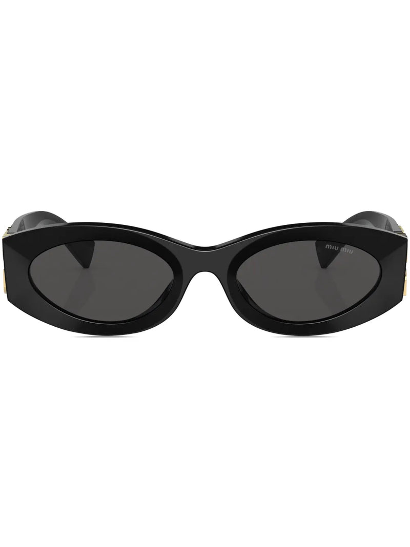 Glimpse oval-frame sunglasses