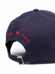logo-patch cotton cap