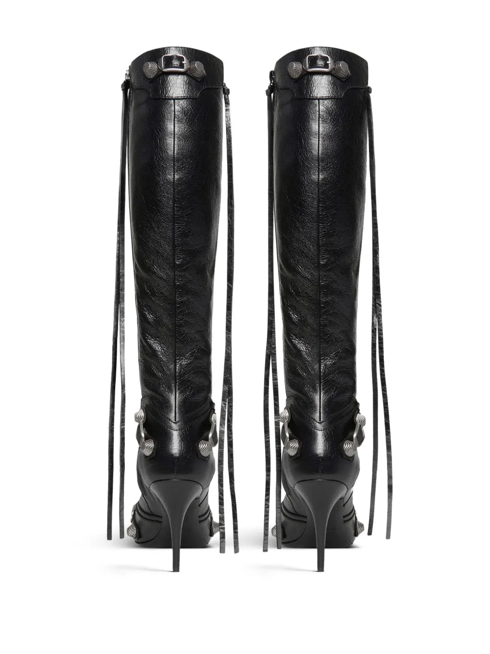 90mm Cagole leather boots