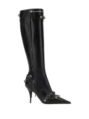 90mm Cagole leather boots