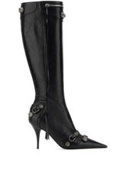 90mm Cagole leather boots