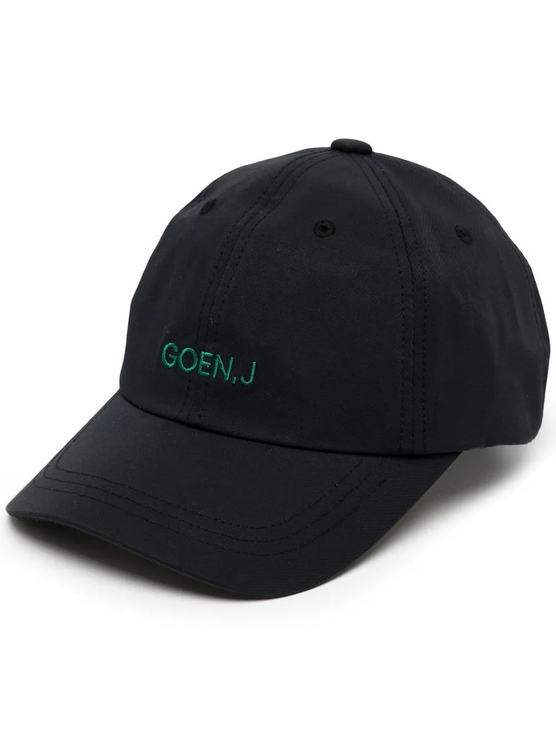 embroidered-logo baseball cap