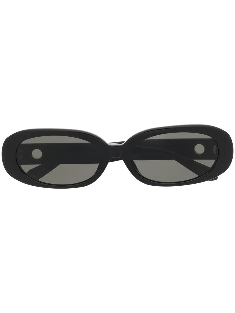 Cara oval-frame sunglasses