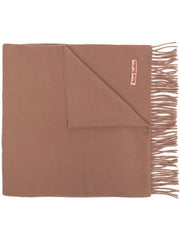fringed wool scarf