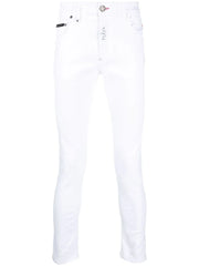 mid-rise skinny jeans