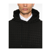 Lyocell-blend Jacquard Jersey Hoodie