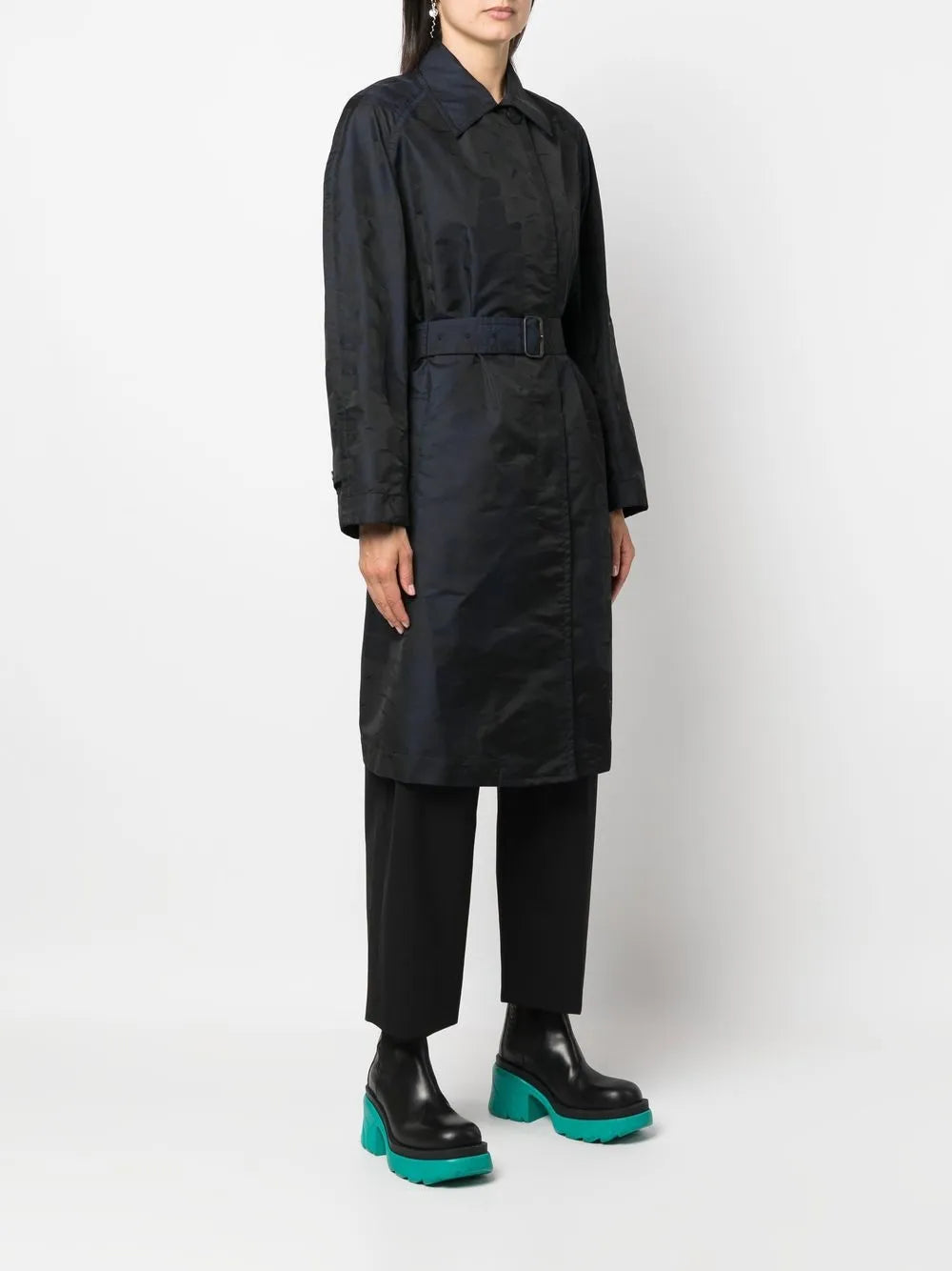 belted trench coat