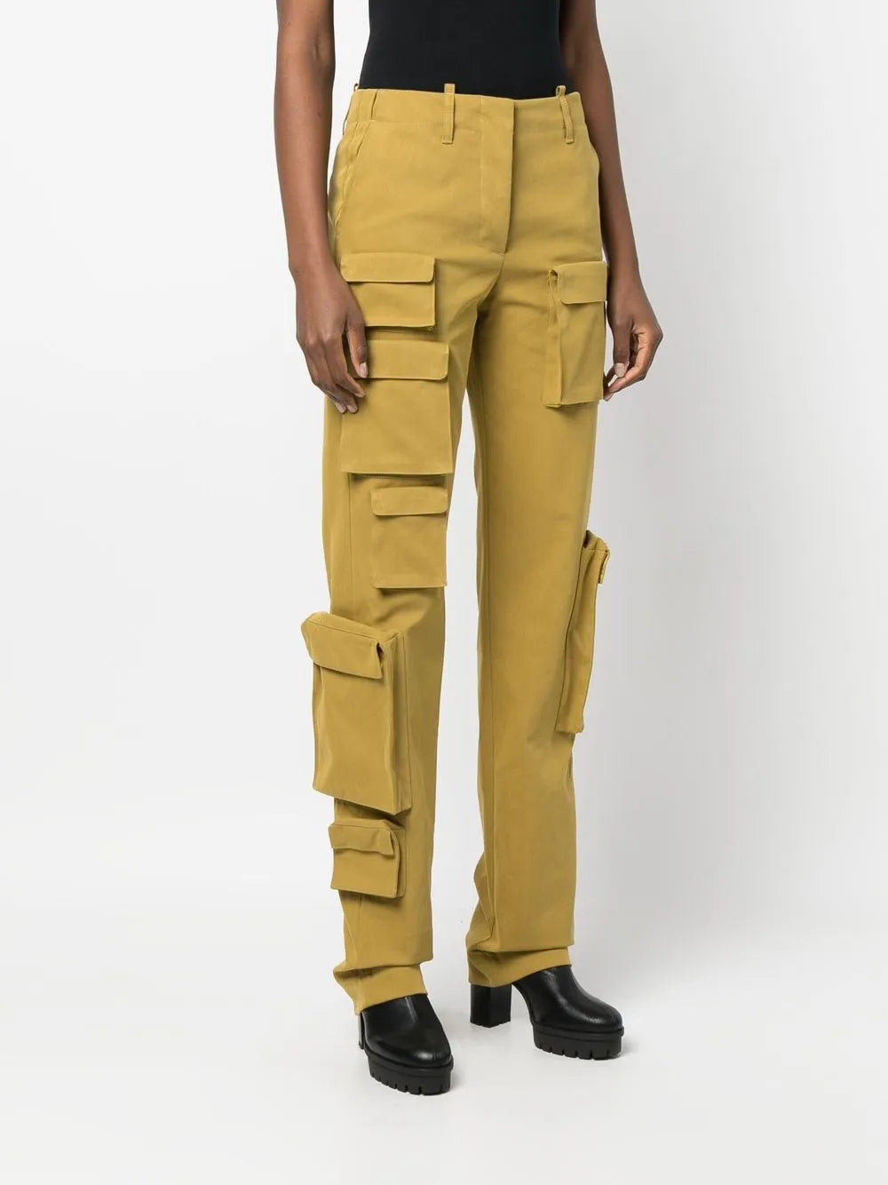 Co Multipocket straight-leg cargo trousers