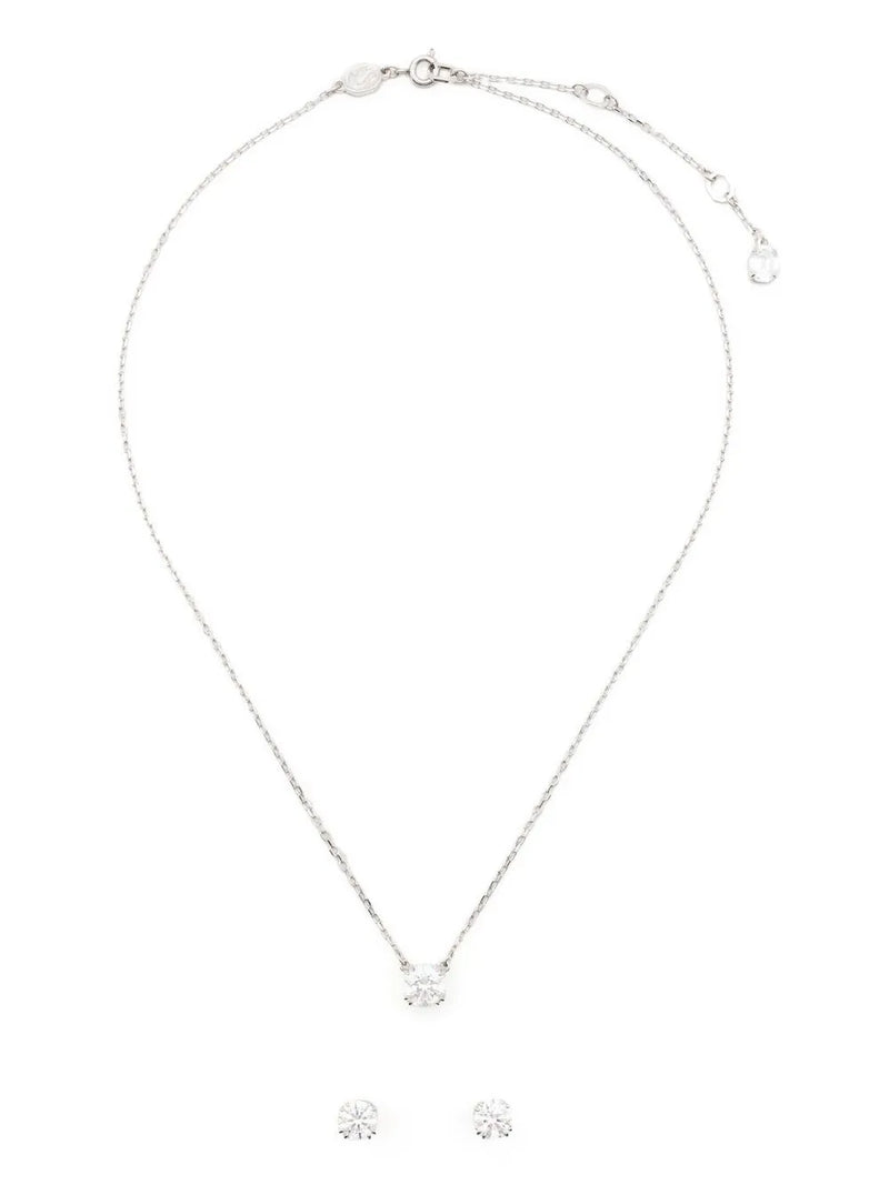 Constella round-cut earrings