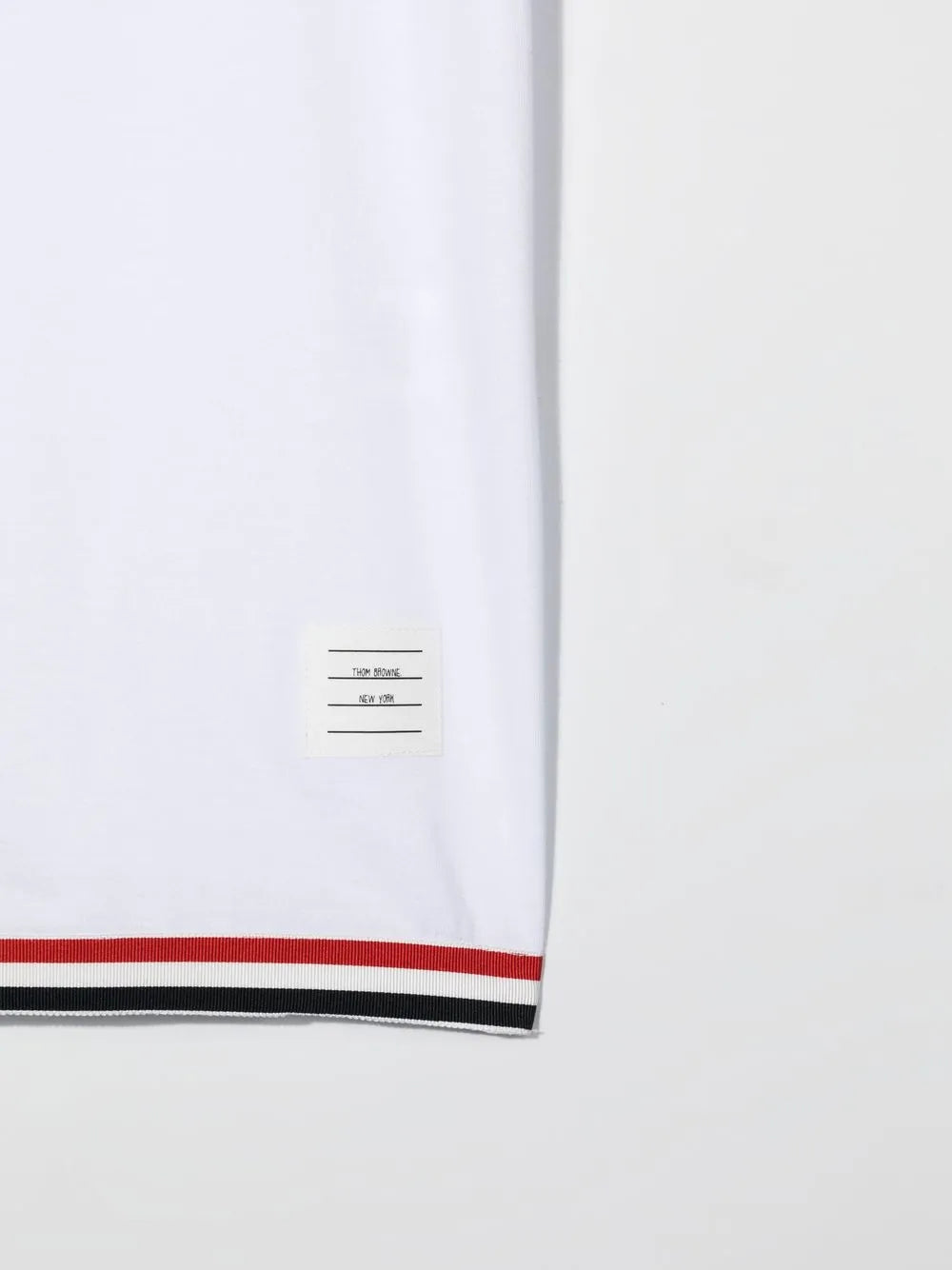 stripe-detail T-Shirt dress