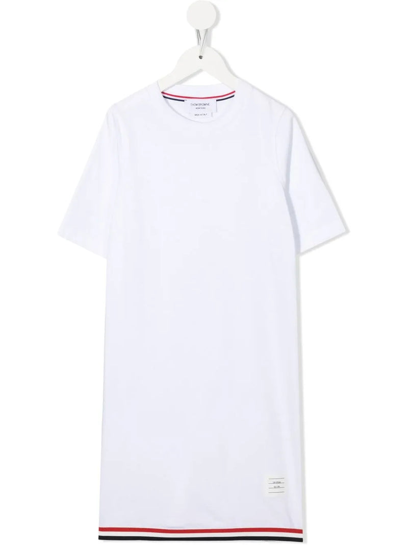stripe-detail T-Shirt dress
