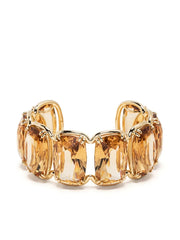 Harmonia floating-crystals cuff bracelet
