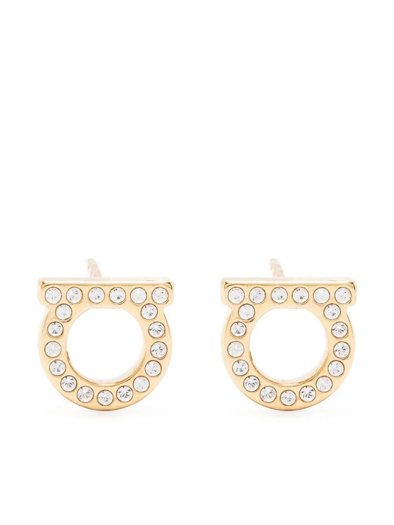 Gancini embellished earrings