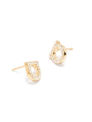 Gancini embellished earrings