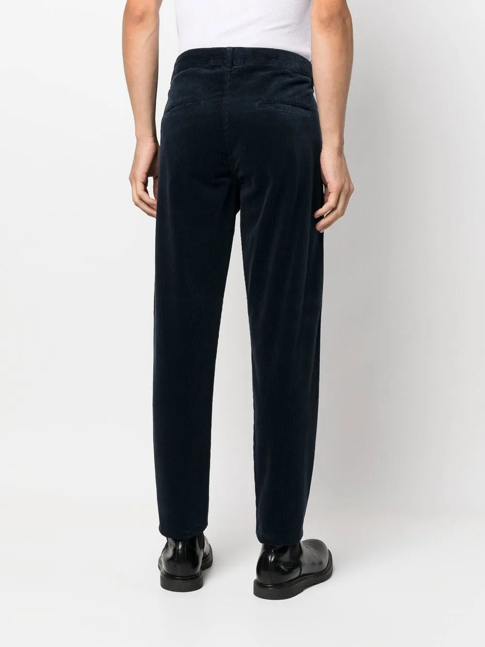 straight-leg corduroy trousers