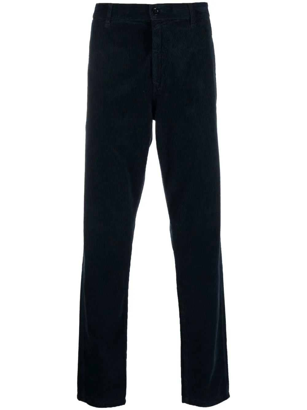 straight-leg corduroy trousers