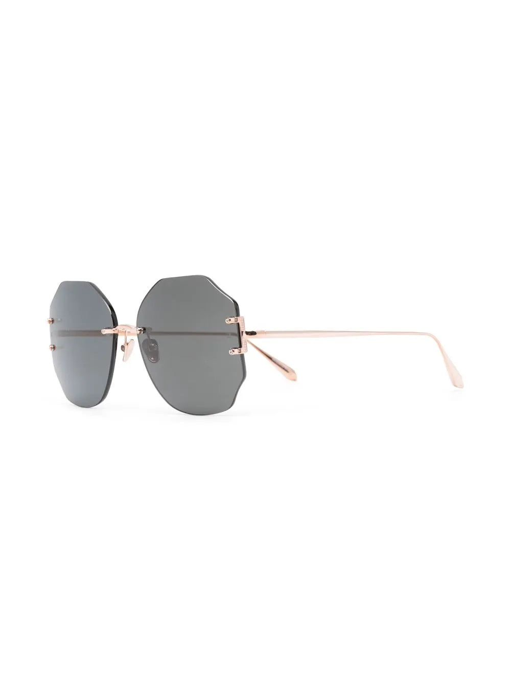 Lisette geometric-frame sunglasses