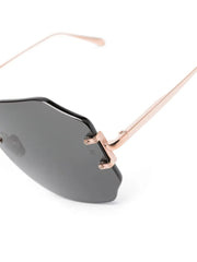 Lisette geometric-frame sunglasses