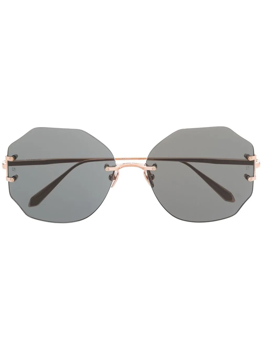 Lisette geometric-frame sunglasses