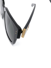 Amber oversized-frame sunglasses