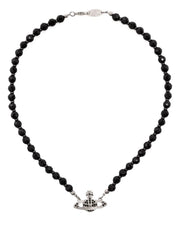 Bas Relief pearl-chain choker