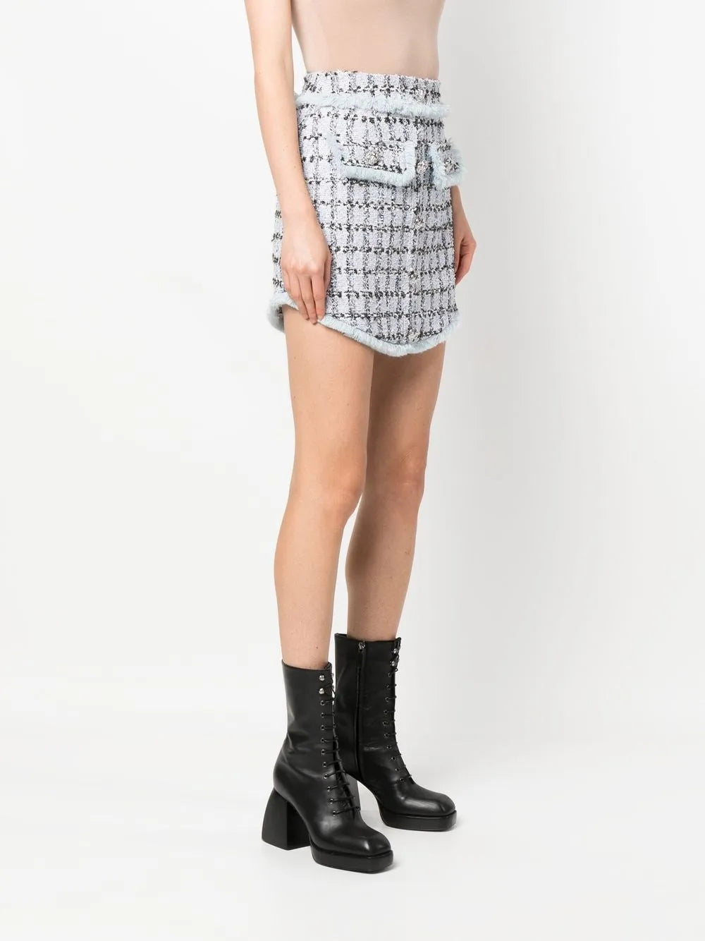 Tweed Mini Skirt
