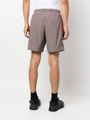 colour-block track shorts