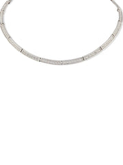 1990s Swarovski crystal-embellished necklace