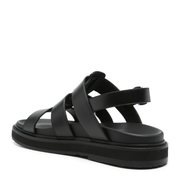 Cage Leather Sandals
