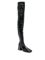 thigh-high boots