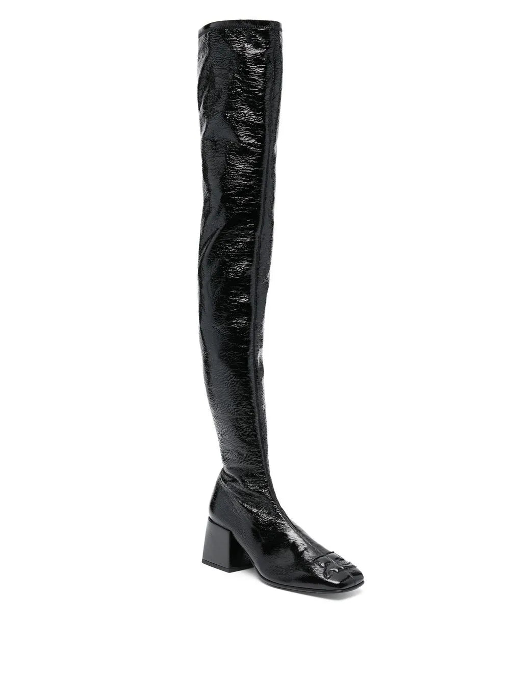 thigh-high boots