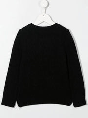 Polo Pony cable-knit jumper