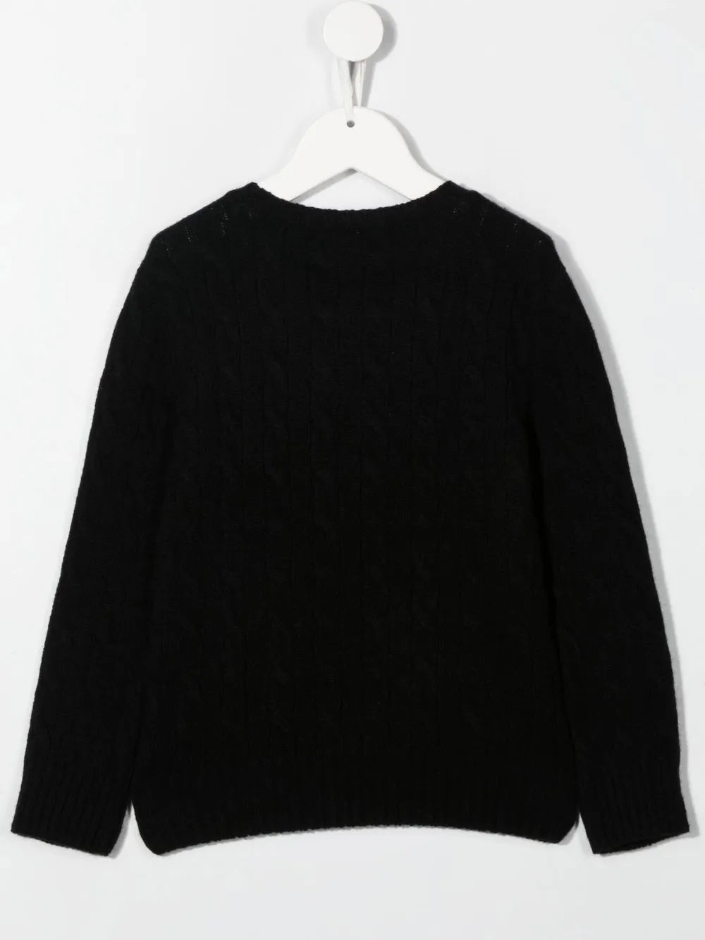 Polo Pony cable-knit jumper