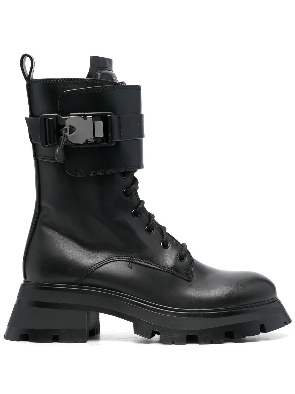 55mm Sava buckle-detail combat boots