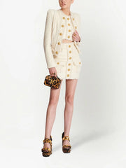 Tweed Mini Skirt