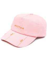 logo-print cap