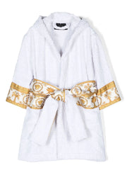I Love Baroque hooded bathrobe