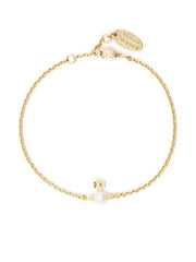Orb-embellished chain bracelet