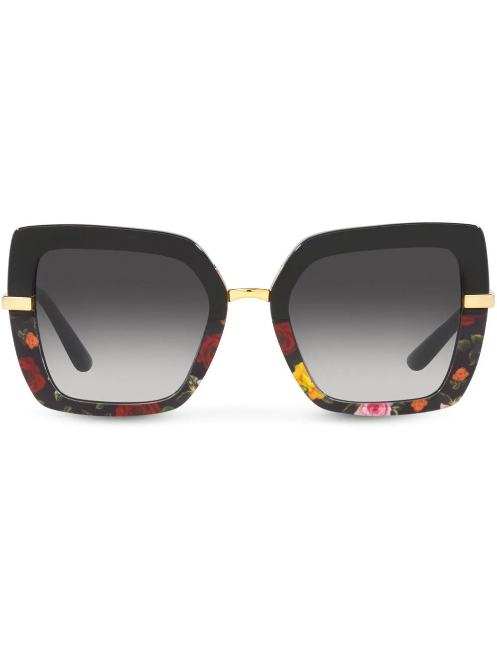 tortoiseshell-frame logo sunglasses