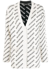 Mini Allover Logo cardigan