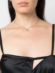 Orb-pendant chain necklace