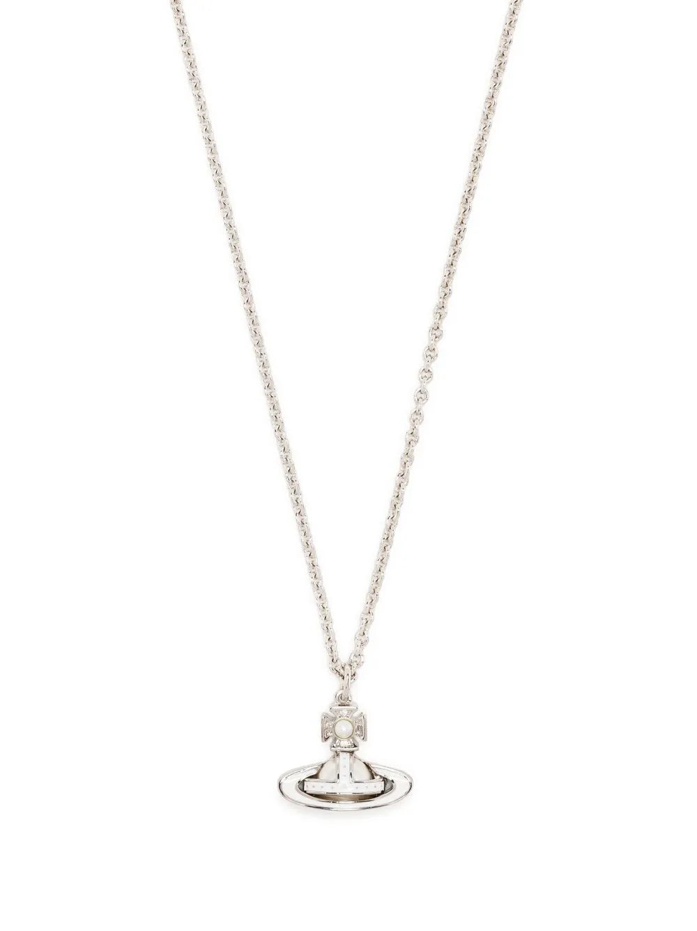 Orb-pendant chain necklace