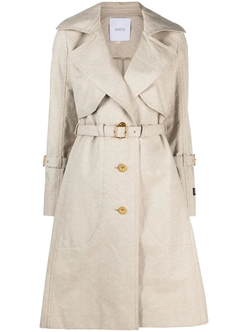 belted trench coat