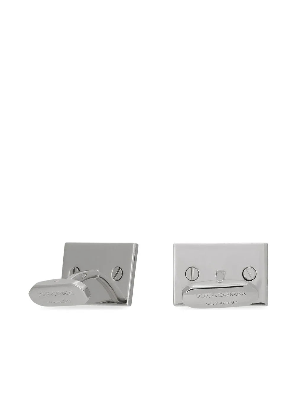 logo-plaque square-shape cufflinks