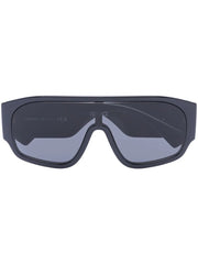 90s Logo-Injected Mask sunglasses