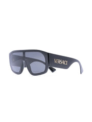 90s Logo-Injected Mask sunglasses