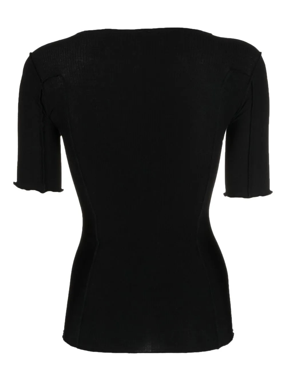 Omato stretch-organic cotton top