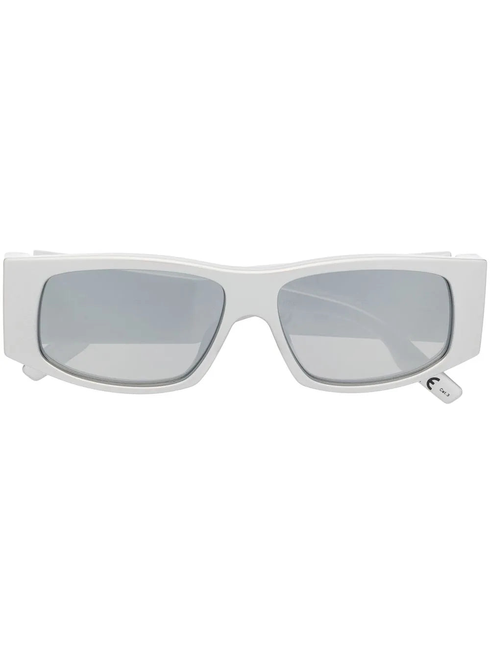 LED square-frame sunglasses