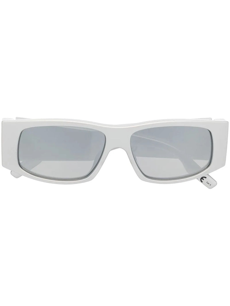 LED square-frame sunglasses