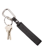 Lululemon Silicone Keychain Black/Silver